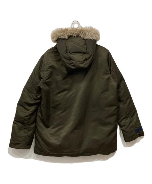 PS Paul Smith（ＰＳポールスミス）PS Paul Smith (ＰＳポールスミス) ダウンジャケット カーキ サイズ:Lの古着・服飾アイテム