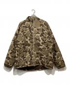 Columbiaコロンビア）の古着「カモ柄中綿ジャケット」｜ベージュ