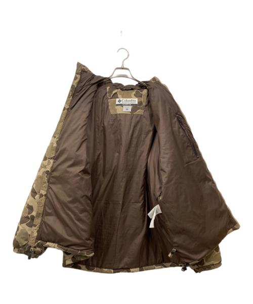 Columbia（コロンビア）Columbia (コロンビア) カモ柄中綿ジャケット ベージュ サイズ:XLの古着・服飾アイテム