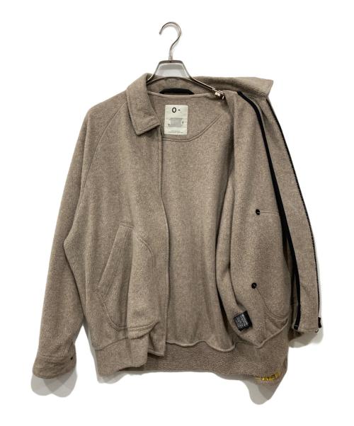 O-（オー）O- (オー) フリースジャケット ベージュ サイズ:不明の古着・服飾アイテム