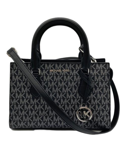 MICHAEL KORS（マイケルコース）MICHAEL KORS (マイケルコース) シェイラ 2WAYバッグ ブラックの古着・服飾アイテム