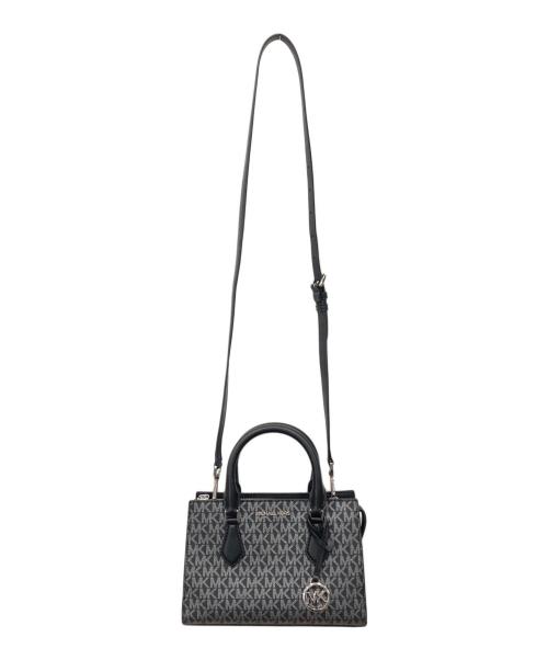 MICHAEL KORS（マイケルコース）MICHAEL KORS (マイケルコース) シェイラ 2WAYバッグ ブラックの古着・服飾アイテム