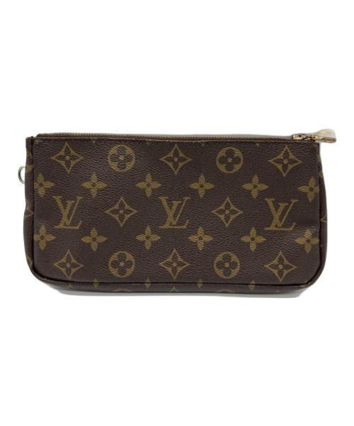 LOUIS VUITTON（ルイ ヴィトン）LOUIS VUITTON (ルイ ヴィトン) アクセサリーポーチ ブラウンの古着・服飾アイテム