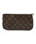 LOUIS VUITTON (ルイ ヴィトン) アクセサリーポーチ ブラウン：10000円