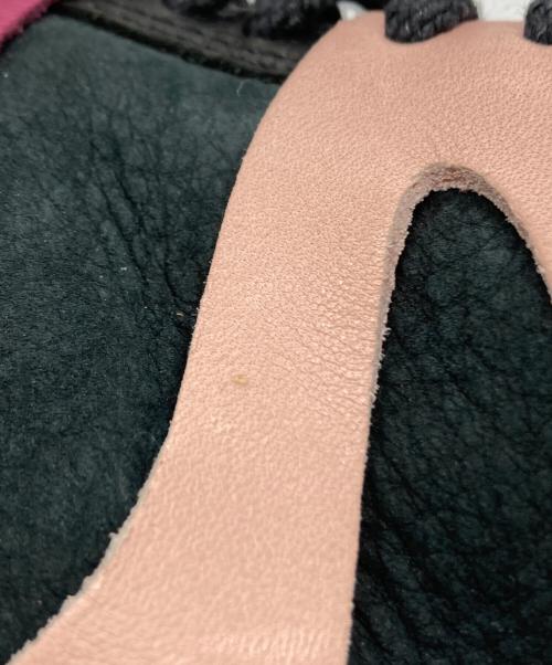 PUMA（プーマ）PUMA (プーマ) ALEXANDER McQUEEN (アレキサンダーマックイーン) プラットフォーム変形ウェッジハイヒールスニーカー ピンク×ブラック サイズ:22.5cmの古着・服飾アイテム