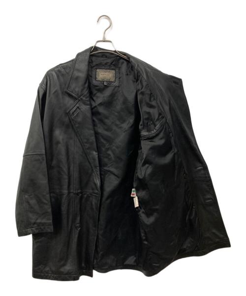 MONTPARNO（モンパルナス）MONTPARNO (モンパルナス) シープスキンコート ブラック サイズ:Lの古着・服飾アイテム