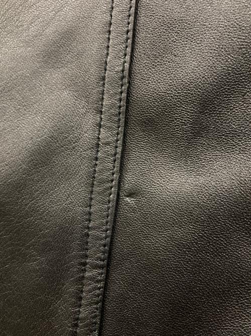 MONTPARNO（モンパルナス）MONTPARNO (モンパルナス) シープスキンコート ブラック サイズ:Lの古着・服飾アイテム