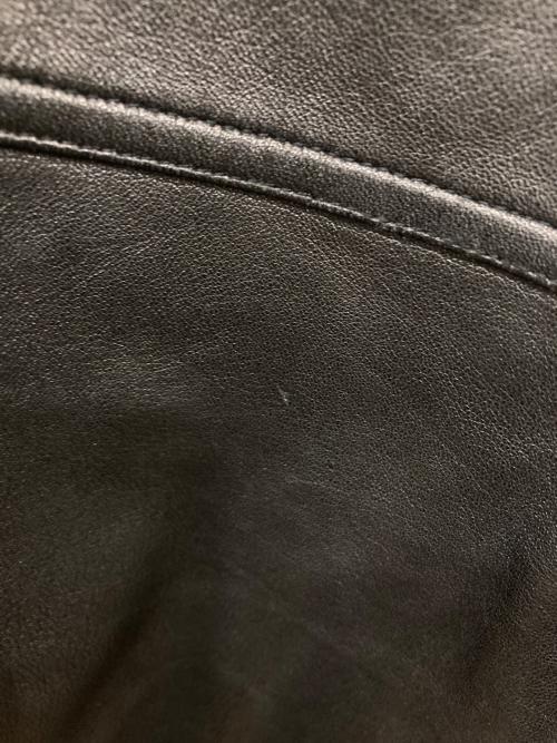 MONTPARNO（モンパルナス）MONTPARNO (モンパルナス) シープスキンコート ブラック サイズ:Lの古着・服飾アイテム
