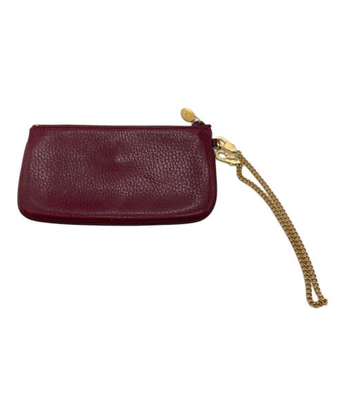 Cartier（カルティエ）Cartier (カルティエ) ポーチ レッドの古着・服飾アイテム