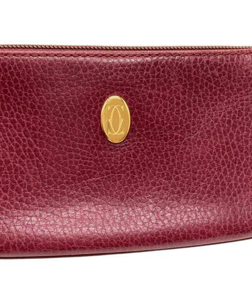 Cartier（カルティエ）Cartier (カルティエ) ポーチ レッドの古着・服飾アイテム