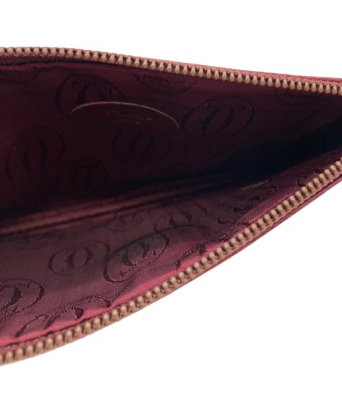 Cartier（カルティエ）Cartier (カルティエ) ポーチ レッドの古着・服飾アイテム