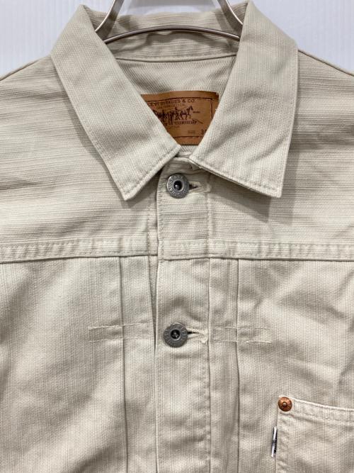 LEVI'S（リーバイス）LEVI'S (リーバイス) 1stピケ復刻ジャケット ベージュ サイズ:38の古着・服飾アイテム