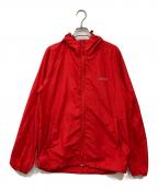 stussyステューシー）の古着「フーデッドジャケット」｜レッド