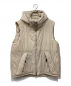 WILD THINGS×MUSE de Deuxieme Classeワイルドシングス×ミューズ ドゥーズィエム クラス）の古着「別注ベスト」｜ベージュ