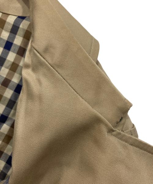 Aquascutum（アクアスキュータム）Aquascutum (アクアスキュータム) トレンチコート ベージュ サイズ:不明の古着・服飾アイテム