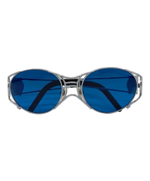 Jean Paul GAULTIER（ジャンポールゴルチェ）Jean Paul GAULTIER (ジャンポールゴルチェ) サングラス ブルー×シルバーの古着・服飾アイテム