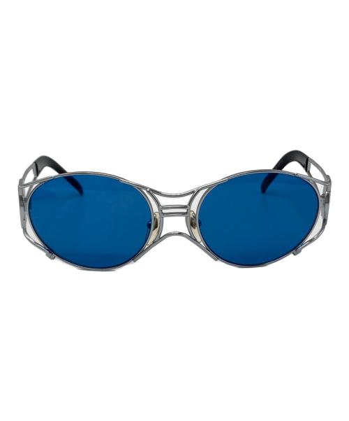 Jean Paul GAULTIER（ジャンポールゴルチェ）Jean Paul GAULTIER (ジャンポールゴルチェ) サングラス ブルー×シルバーの古着・服飾アイテム