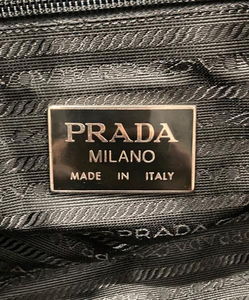 PRADA（プラダ）PRADA (プラダ) ボストンバッグ ブラックの古着・服飾アイテム