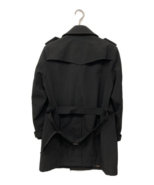 BURBERRY BLACK LABEL（バーバリーブラックレーベル）BURBERRY BLACK LABEL (バーバリーブラックレーベル) ノバチェックトレンチコート ブラック サイズ:Mの古着・服飾アイテム