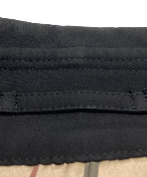 BURBERRY BLACK LABEL（バーバリーブラックレーベル）BURBERRY BLACK LABEL (バーバリーブラックレーベル) ノバチェックトレンチコート ブラック サイズ:Mの古着・服飾アイテム