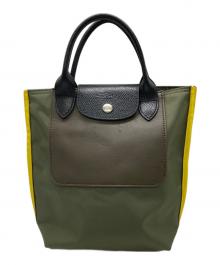 LONGCHAMP（ロンシャン）の古着「ショルダーバッグ」｜カーキ