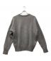 AMI Alexandre Mattiussi (アミアレクサンドルマテュッシ) ハートロゴ クルーネック ニット グレー サイズ:M：17000円