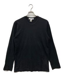 COMME des GARCONS SHIRT（コムデギャルソンシャツ）の古着「ロングスリーブカットソー」｜ブラック