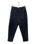 AMI Alexandre Mattiussi (アミアレクサンドルマテュッシ) ハートロゴ クロップチノパンツ ネイビー サイズ:XS：12000円