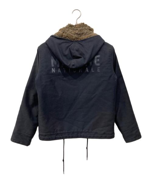 THE BLUE PORT（ブルーポート）THE BLUE PORT (ブルーポート) HOUSTON (ヒューストン) N-1 デッキジャケット ネイビー サイズ:38の古着・服飾アイテム