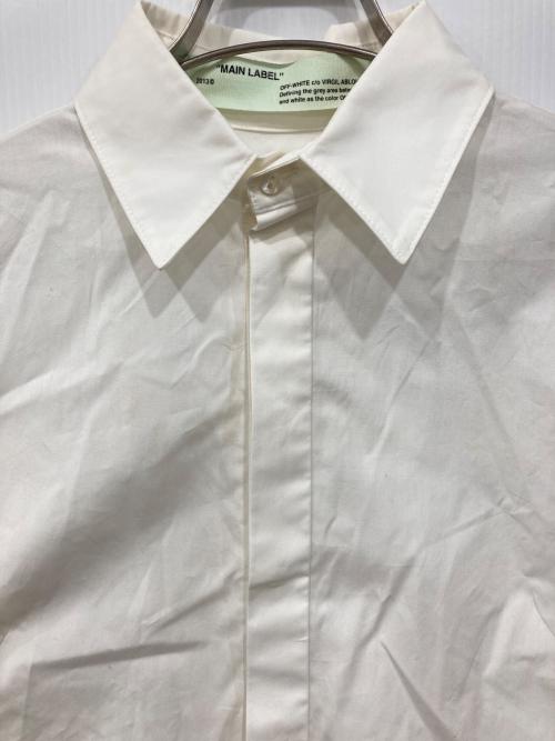OFFWHITE（オフホワイト）OFFWHITE (オフホワイト) バックフリルシャツ ホワイト サイズ:XSの古着・服飾アイテム