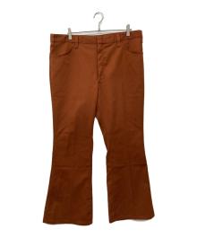 Dickies（ディッキーズ）の古着「フレアパンツ」｜ブラウン