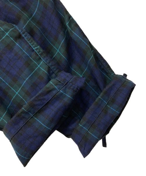 WTAPS（ダブルタップス）WTAPS (ダブルタップス) チェックカーゴパンツ ネイビー×グリーン サイズ:XLGの古着・服飾アイテム