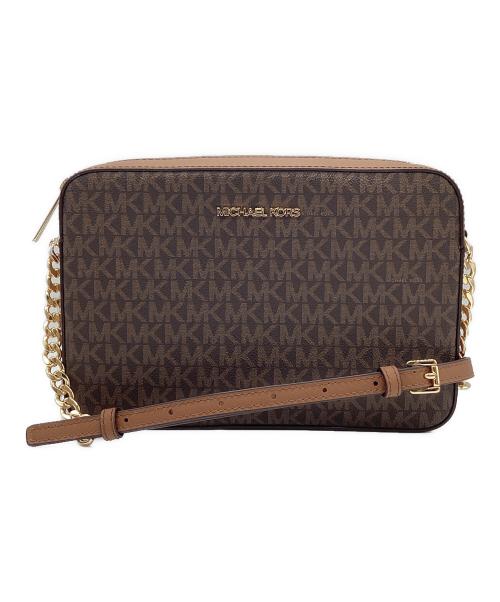 MICHAEL KORS（マイケルコース）MICHAEL KORS (マイケルコース) ショルダーバッグ ブラウン 未使用品の古着・服飾アイテム