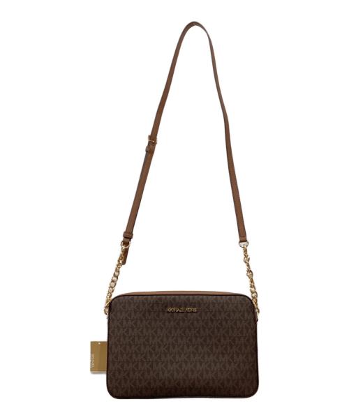 MICHAEL KORS（マイケルコース）MICHAEL KORS (マイケルコース) ショルダーバッグ ブラウン 未使用品の古着・服飾アイテム