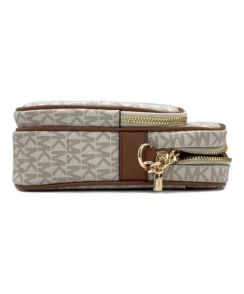 MICHAEL KORS（マイケルコース）MICHAEL KORS (マイケルコース) シグネチャーミニショルダーバッグ ホワイト 未使用品の古着・服飾アイテム