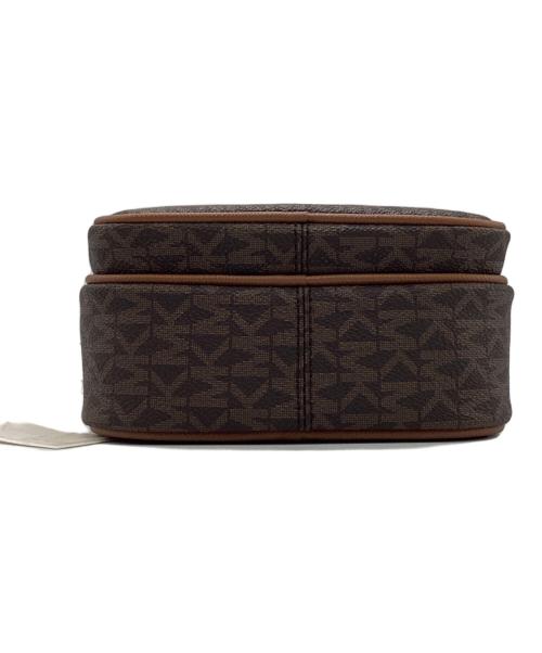 MICHAEL KORS（マイケルコース）MICHAEL KORS (マイケルコース) シグネチャーミニショルダーバッグ ブラウン 未使用品の古着・服飾アイテム