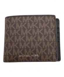 MICHAEL KORS（マイケルコース）の古着「2つ折り財布」｜ブラウン