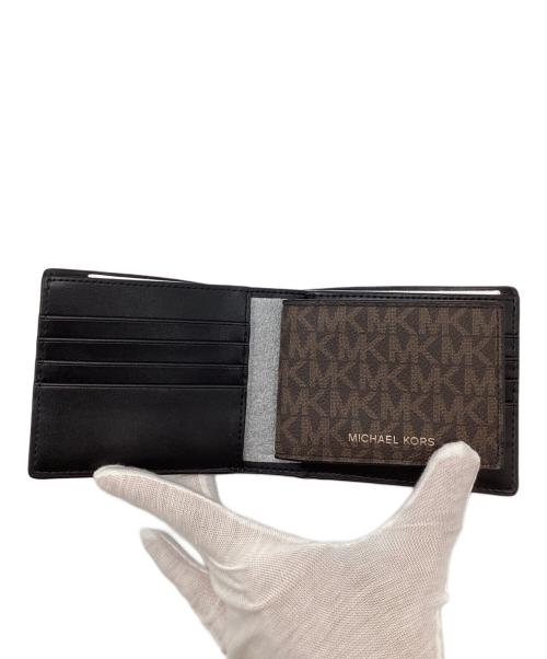 MICHAEL KORS（マイケルコース）MICHAEL KORS (マイケルコース) 2つ折り財布 ブラウン 未使用品の古着・服飾アイテム