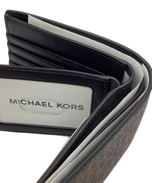 MICHAEL KORS（マイケルコース）MICHAEL KORS (マイケルコース) 2つ折り財布 ブラウン 未使用品の古着・服飾アイテム