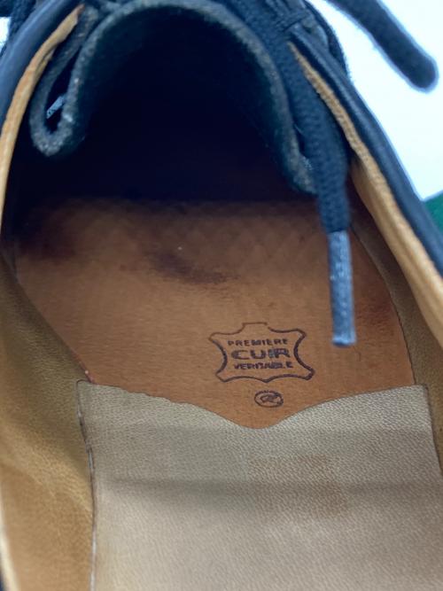 PARABOOT（パラブーツ）PARABOOT (パラブーツ) ミカエル チロリアンシューズ ブラック サイズ:41 1/2の古着・服飾アイテム