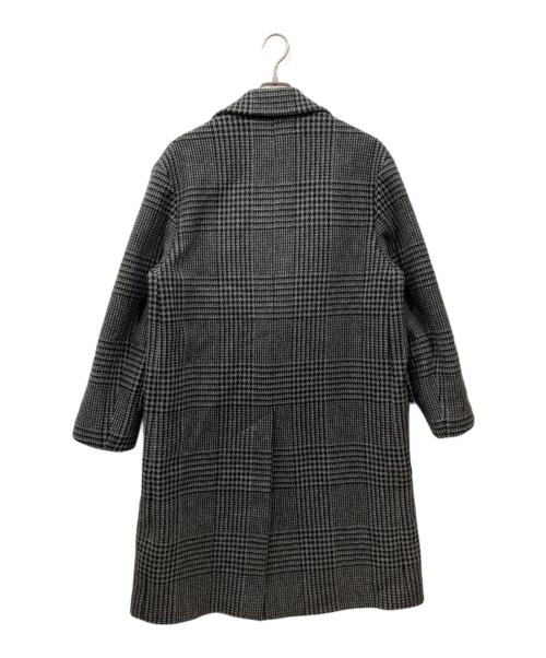 H BEAUTY&YOUTH（エイチ ビューティー&ユース）H BEAUTY&YOUTH (エイチ ビューティー&ユース) チェックツイードコート グレー サイズ:Sの古着・服飾アイテム