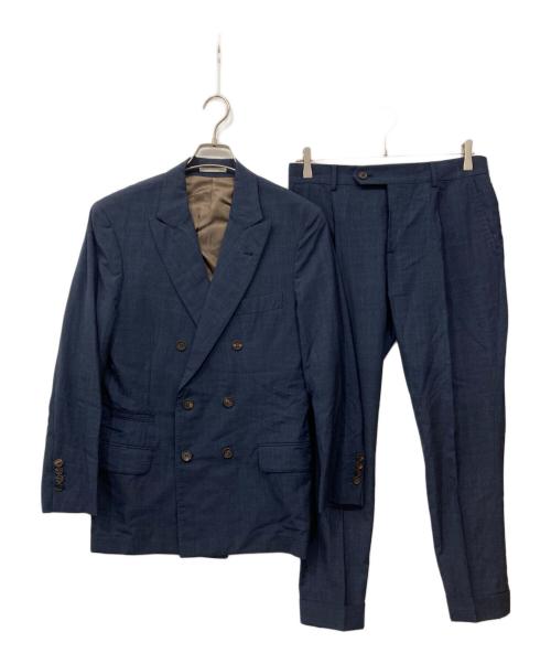 BRUNELLO CUCINELLI（ブルネロクチネリ）BRUNELLO CUCINELLI (ブルネロクチネリ) セットアップスーツ ネイビー サイズ:44の古着・服飾アイテム