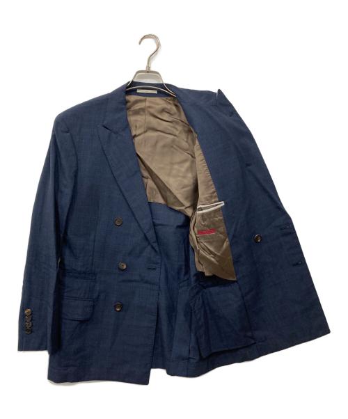 BRUNELLO CUCINELLI（ブルネロクチネリ）BRUNELLO CUCINELLI (ブルネロクチネリ) セットアップスーツ ネイビー サイズ:44の古着・服飾アイテム