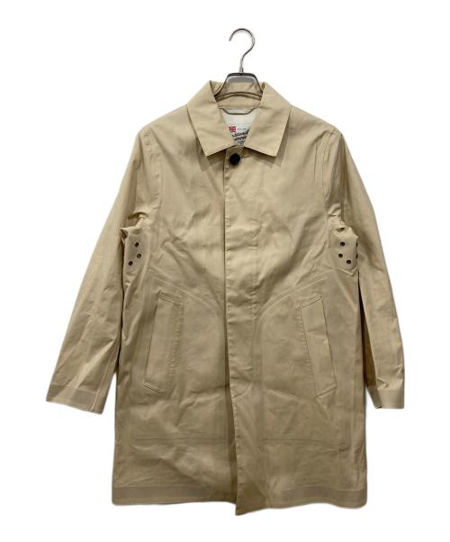 Traditional Weatherwear（トラディショナルウェザーウェア）Traditional Weatherwear (トラディショナルウェザーウェア) SELBY ステンカラーコート ベージュ サイズ:36の古着・服飾アイテム