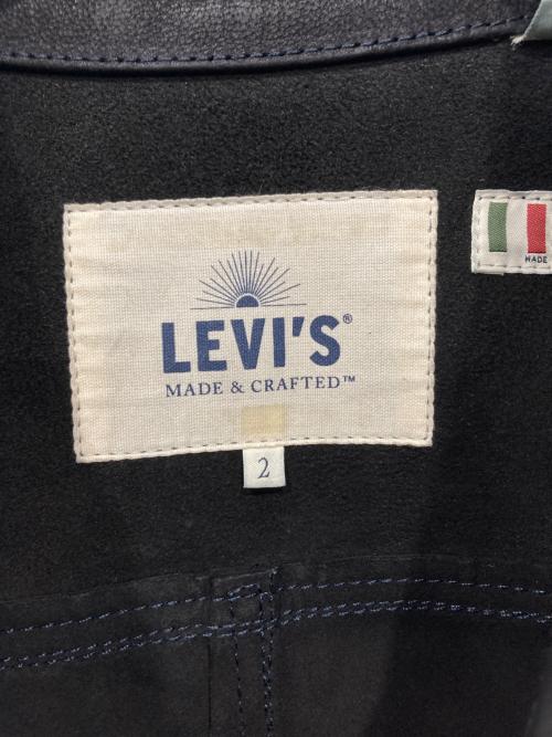 LEVI'S MADE&CRAFTED（リーバイスメイドクラフテッド）LEVI'S MADE&CRAFTED (リーバイスメイドクラフテッド) タイプIVトラッカージャケット ブラック サイズ:2の古着・服飾アイテム