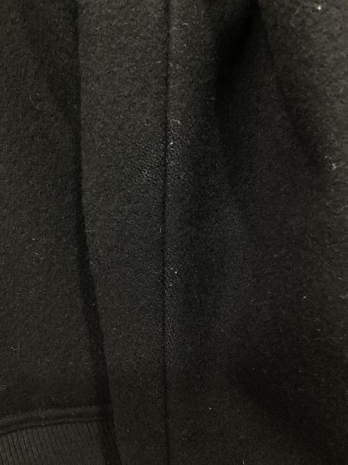 BURBERRY BLACK LABEL（バーバリーブラックレーベル）BURBERRY BLACK LABEL (バーバリーブラックレーベル) ラビットファー付ブルゾン ブラック サイズ:Mの古着・服飾アイテム