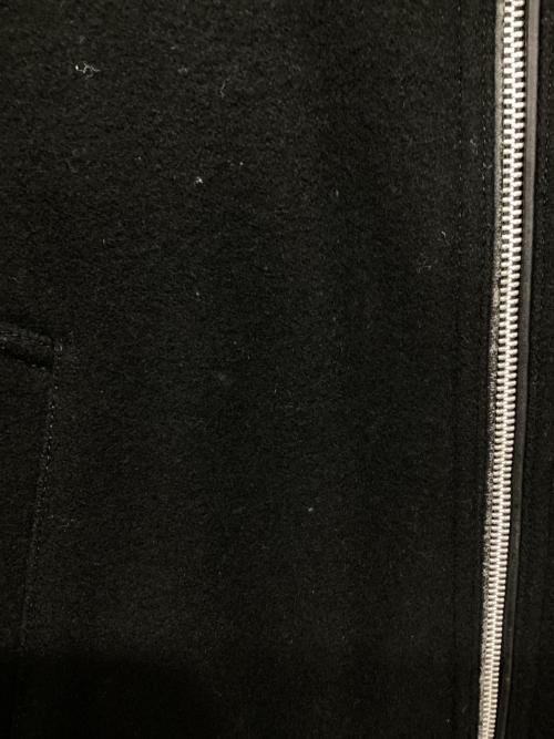BURBERRY BLACK LABEL（バーバリーブラックレーベル）BURBERRY BLACK LABEL (バーバリーブラックレーベル) ラビットファー付ブルゾン ブラック サイズ:Mの古着・服飾アイテム
