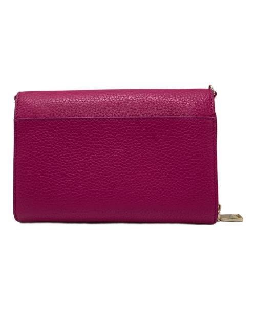 TORY BURCH（トリーバーチ）TORY BURCH (トリーバーチ) レザーショルダーバッグ ピンクの古着・服飾アイテム