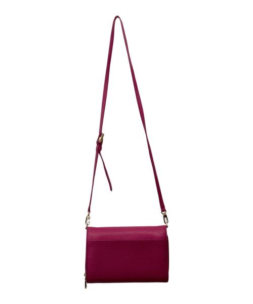 TORY BURCH（トリーバーチ）TORY BURCH (トリーバーチ) レザーショルダーバッグ ピンクの古着・服飾アイテム
