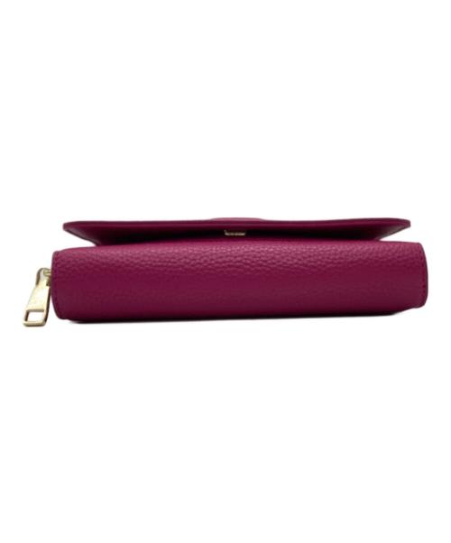 TORY BURCH（トリーバーチ）TORY BURCH (トリーバーチ) レザーショルダーバッグ ピンクの古着・服飾アイテム